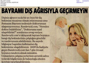 Milliyet haberi